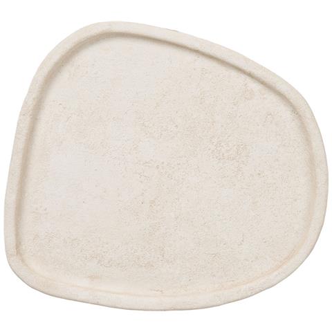 Vassoio Hn29-bianco-cemento-30x35x3 Cm - Foto 1