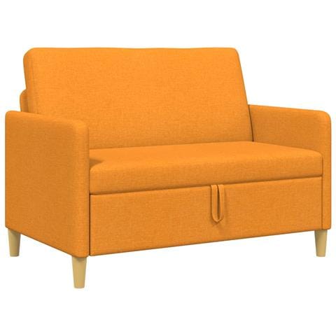 Divano con Storage Giallo Scuro 122 x 78 x 87 cm Poliestere - Foto 1