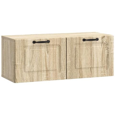 Mobile Porta TV da Muro Rovere Sonoma 78,5 x 31 x 30 cm - Foto 1