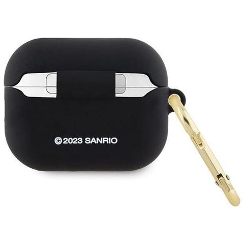 Custodia In Silicone 3d A Forma Di Testa Di Gattino Hello Kitty Per Airpods Pro 2 (2022/2023) - Nera - Foto 4