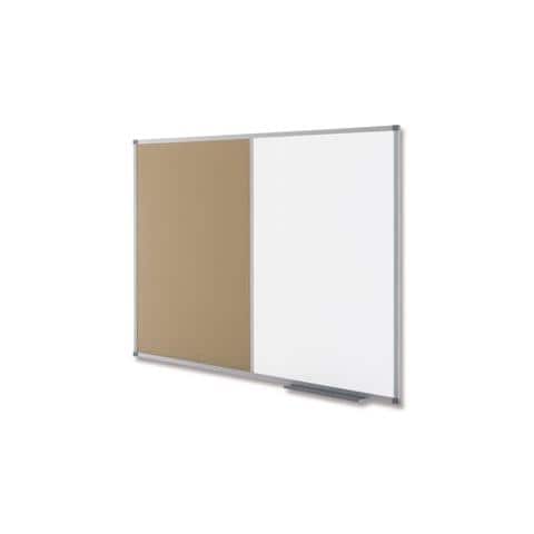 Lavagna combinata Classic sughero / acciaio laccato 900x600 mm - Foto 1
