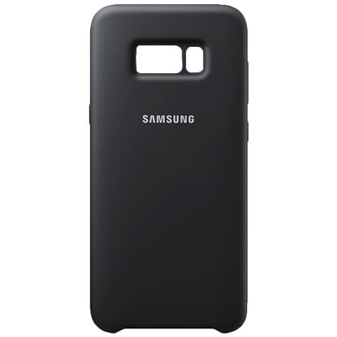 Cover in Silicone Galaxy S8+ Grigio Scuro - Foto 1