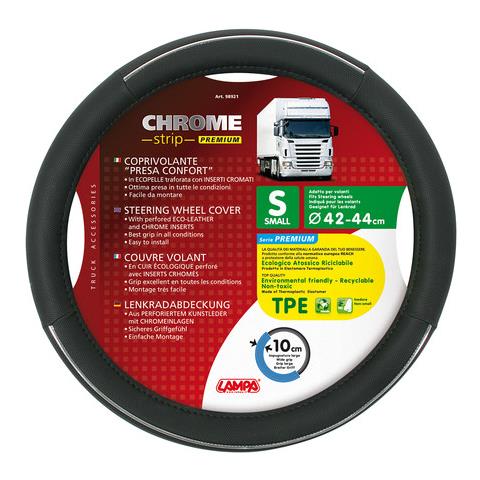 Coprivolante Crome Strip Premium S 42-44 Cm - Foto 1