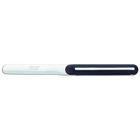 Coltello Tavola - Lama Acciaio Inossidabile Nitrum 100 Mm - Manico Polipropilene Nero E Colore Bianco - Foto 1