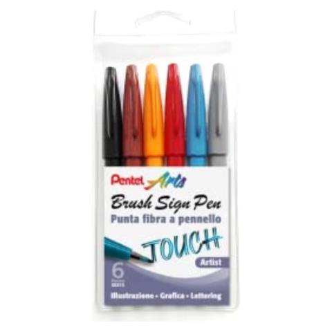 Sign Pen Brush Taschina 6pz-basic - Foto 1