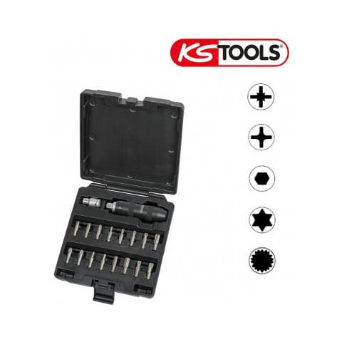 Set Di Cacciaviti Ks Tools Tools - Da Colpire Con Punte - 18 Pezzi - 515.2000 - Foto 1