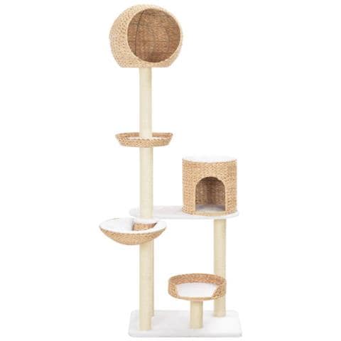 Albero Per Gatti Con Tiragraffi In Sisal Seagrass - Foto 1