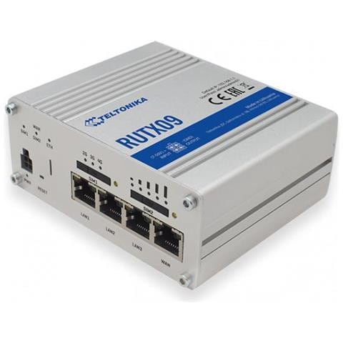 Rutx09 Next Generation Lte Cat6 Industrial Cellular Router 4x Gbit 300mbps Download 50mbps Uplink - Foto 1