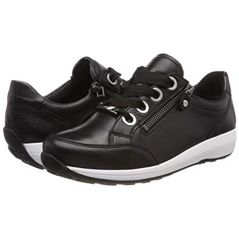 Osaka 1234587, Scarpe Da Ginnastica Basse Donna, Nero (black 01), 41 Ue - Foto 4