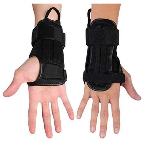 Impact Polso Guardia Equipaggiata Wrist Brace Polso Supporto Per Snowboard Pattinaggio Motocross Street Racing Mountain Bike Pesistica (nero S)  - Foto 1