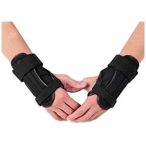 Impact Polso Guardia Equipaggiata Wrist Brace Polso Supporto Per Snowboard Pattinaggio Motocross Street Racing Mountain Bike Pesistica (nero S)  - Foto 2
