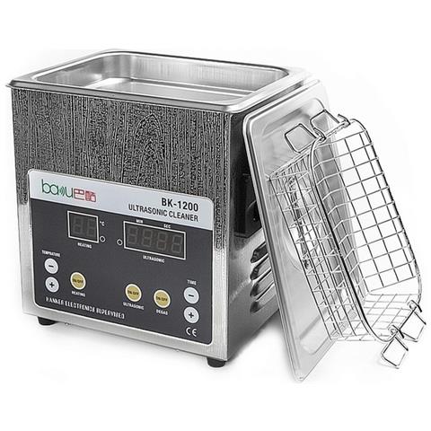 Vasca Ad Aultrasuoni Intelligent Ultrasonic Cleaner Bk-1200 Universale Silver - Foto 1