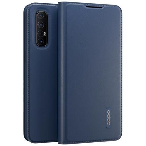 Folio - Flip-hlle Fr Mobiltelefon - Marineblau - 6.5"" - Fr Find X2 Neo (3061775) - Foto 1