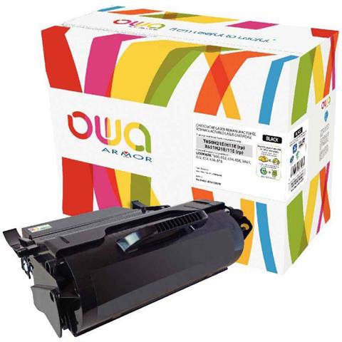 K15153OW, Toner, Nero, Laser, Lexmark, Optra T 650 DN Optra T 650 DTN Optra T 650 N Optra T 652 DN Optra T 652 DTN Optra T 652 N, T650H21E - Foto 1