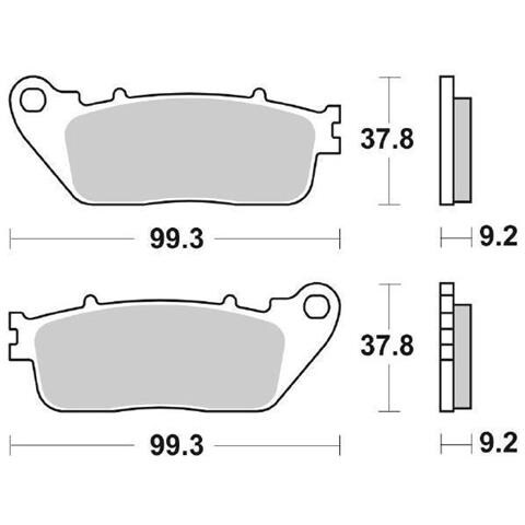 Pastiglie Freno Posteriore 862ls - Foto 1