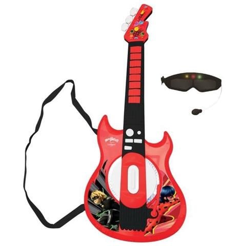 Chitarra Elettronica Luminosa Con Occhiali Provvisti Di Microfono - Foto 1