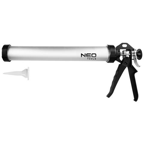 Pistola Salsiccia 600ml Custodia In Acciaio / Alluminio - Foto 2