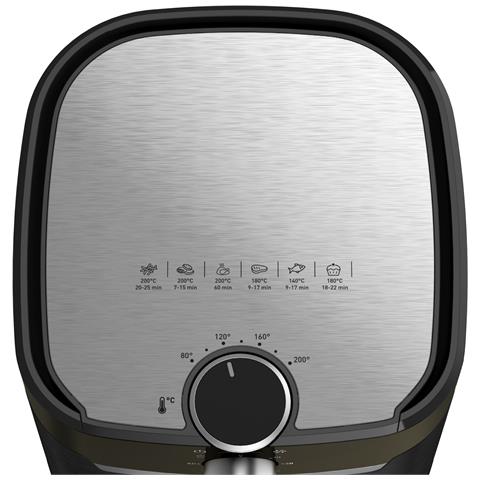 Easy Fry & Grill EY5018 Singolo 4,2 L Indipendente 1550 W Friggitrice ad aria calda Nero - Foto 14