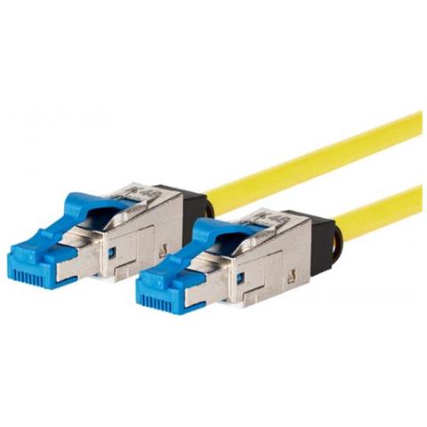 Metz Connect 13084h1577-e Cavo Di Rete Giallo 1,5 M Cat8.1 S /ftp (s-stp) - Foto 1