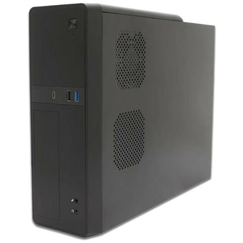 Case COO-PCT310-1 Tower Micro-ATX Mini-ITX Alimentazione 500 W USB 3.2 Colore Nero - Foto 4