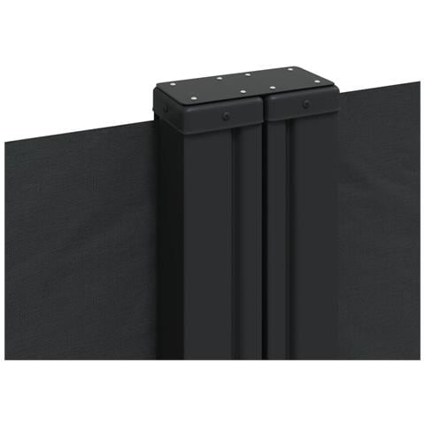 Tenda da Sole Laterale Retrattile Nera 120x1000 cm - Foto 2