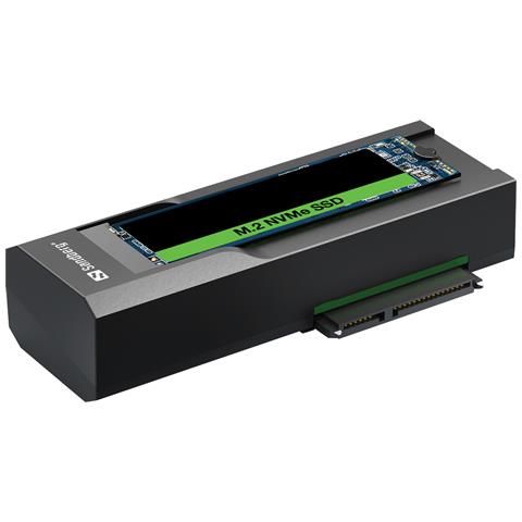 136-49 docking station per unità di archiviazione USB 3.2 Gen 2 (3.1 Gen 2) Type-C Nero - Foto 2