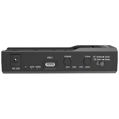 136-49 docking station per unità di archiviazione USB 3.2 Gen 2 (3.1 Gen 2) Type-C Nero - Foto 10