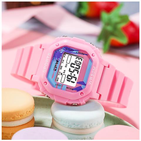 Orologio Per Bambini Impermeabile Display Digitale Modello Timex, Verde Acqua - Foto 2