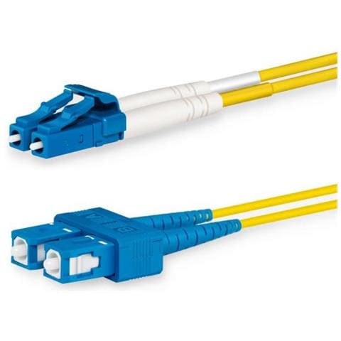 Lvo231495 Cavo A Fibre Ottiche 10 M 2x Lc 2x Sc Os2 Giallo - Foto 1