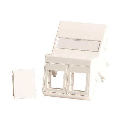 LVN127871 Placca copripresa e copri interruttori Bianco - Foto 1
