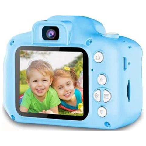Macchina Fotografica Digitale Per Bambini Easyclick Leggera, Blu - Foto 1