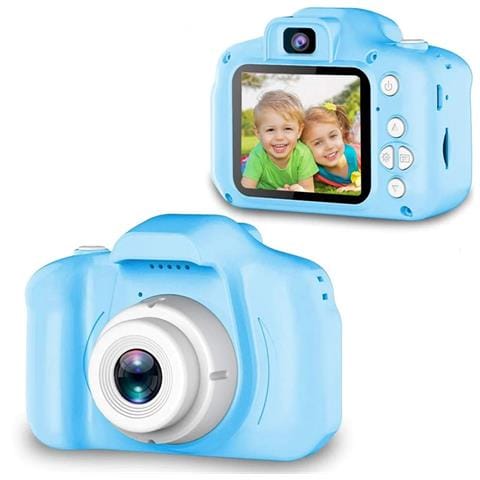 Macchina Fotografica Digitale Per Bambini Easyclick Leggera, Blu - Foto 2
