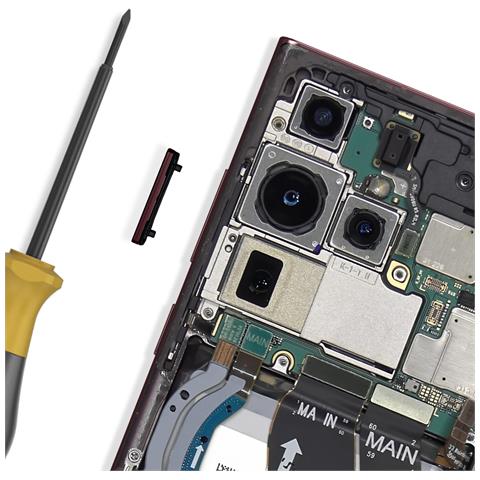 Tasto Del Volume Galaxy S22 Ultra Originale, Bordeaux - Foto 2