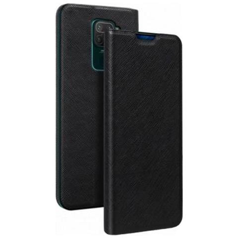 Custodia Per Xiaomi Redmi Note 9 Folio Con Portacarte E Supporto Video, Nero - Foto 1