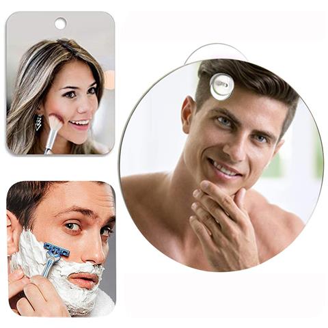 Specchio Dritto Antiappannamento Per Bagno - Foto 3