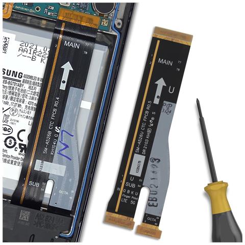 Connettore Scheda Madre Galaxy A52s Originale, Nero - Foto 2