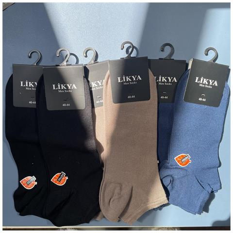 Calzini Da Uomo, Piedi, 6 Paia - 3 Colori, Taglia 40-44 - Foto 1