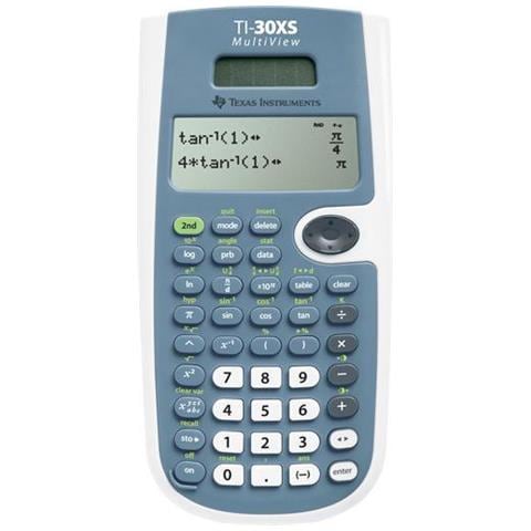 TI-30XS MV Calcolatrice Scientifica Blu - Foto 1