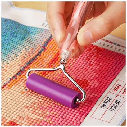 Strumento Per Rullo Per Pittura A Diamante Purple - Foto 2