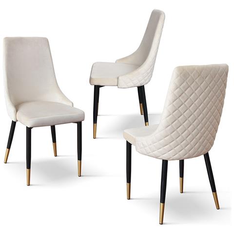 Arlette - Sedia Di Design Moderno In Velluto - Foto 2