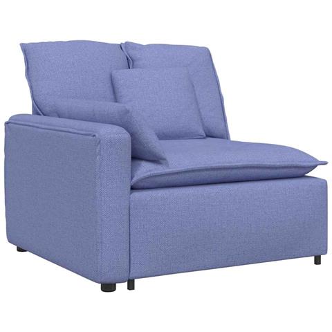 Modulo Terminale Bracciolo Divano Modulare con Cuscini 100 cm - Foto 1