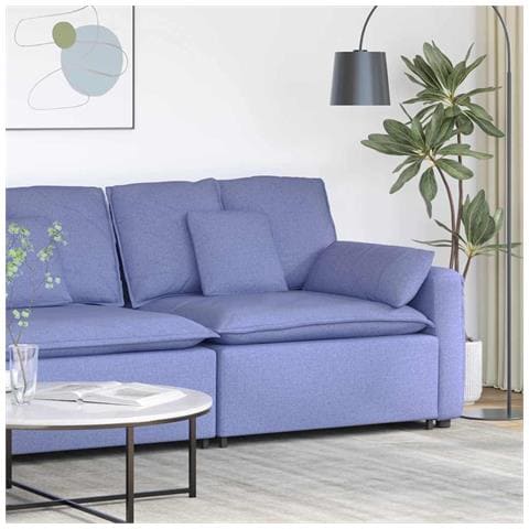 Modulo Terminale Bracciolo Divano Modulare con Cuscini 100 cm - Foto 2