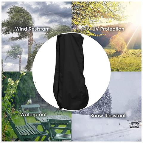 Copertura Protettiva Per Esterni In Tessuto Oxford 210d Per Sacco Da Boxe Verticale - Foto 4