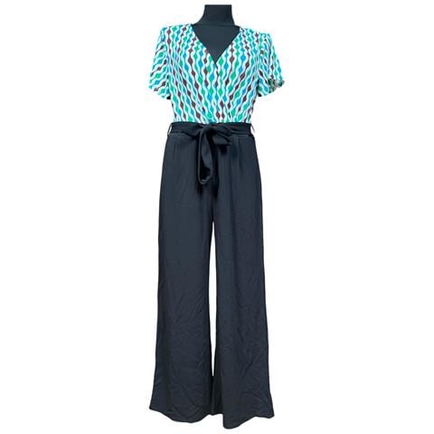 Anna Field Tuta Da Donna A Maniche Corte Colorata Elegante L - Foto 1