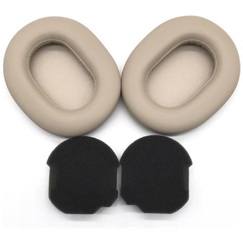 Cuscinetti Auricolari In Pelle Proteica Compatibili Con Cuffie Sony Wh-1000xm5 E Xm6 - Comfort Migliorato Gold - Foto 5