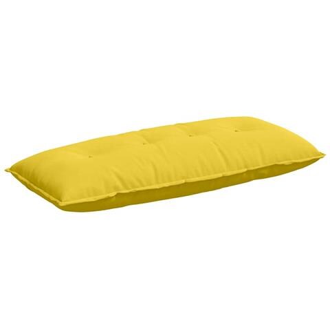 Cuscino per Schiena Giallo Chiaro 120 x 19 x 50 cm Tessuto - Foto 1