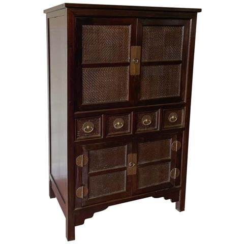 Armadio In Legno Marrone 100x62x160h - Foto 1