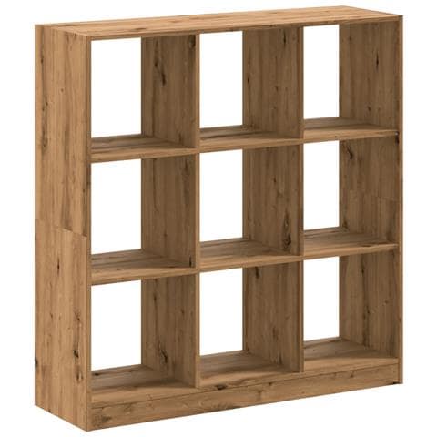 Libreria Rovere Artigianale 102x32x108 cm in Legno Multistrato - Foto 1
