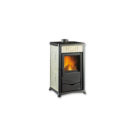 NORDICA EXTRAFLAME - Stufa a Legna Rossella Plus Liberty Rivestimento in  Maiolica Potenza Termica Nominale 8 kW 229 m3 riscaldabili Colore Pergamena  - ePRICE