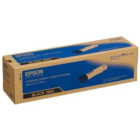 C13S050663 Toner Originale Nero per WORKFORCE AL-C500DHN Capacità 10500 Pagine - Foto 5